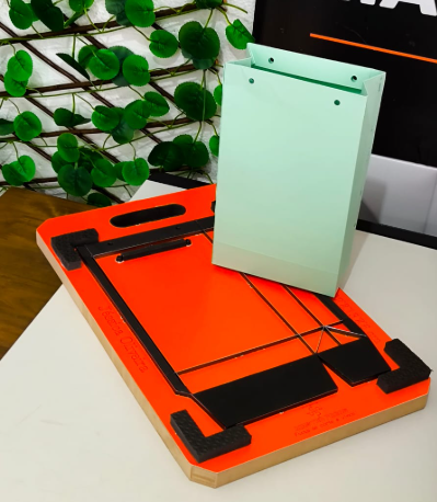 Meia sacola vertical A4